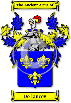 De lancey Family Crest Download (jpg) Legacy Series - 150 DPI